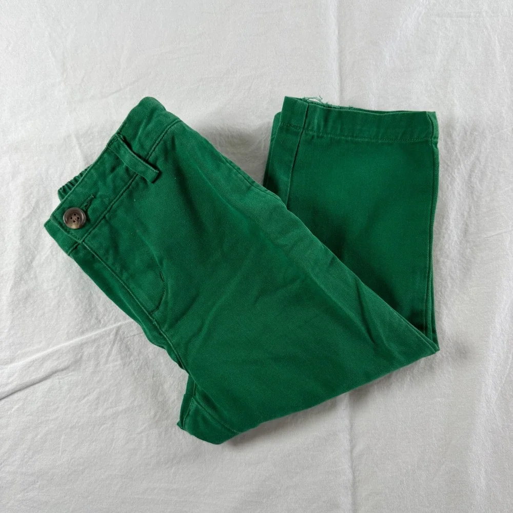 Ralph Lauren‎ Baby Size 24 Months Kelly Green Chino Pants FLAW